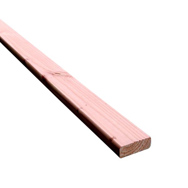 Douglas rhombuslat geschaafd - 2,4 x 6,8 x 400 cm - Afbeelding 1